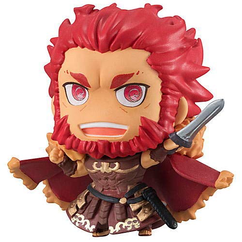 Fate Grand Order Petit Chara! Chimi Iskandar Rider Character Mini Figure Vol.2 Swirly Eye Ver. Collection Anime Art