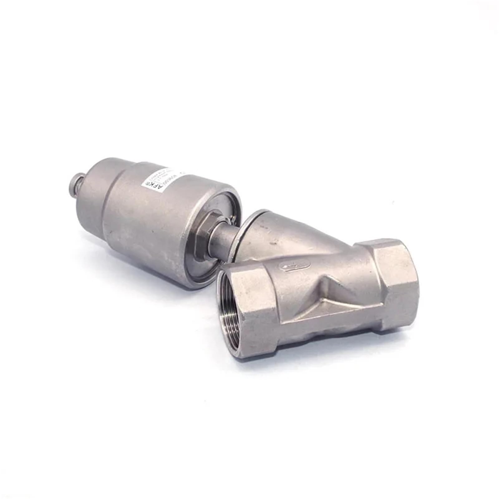 Vanne pneumatique vapeur 2-1/2 pouces en inox 304 à haute résistance thermique