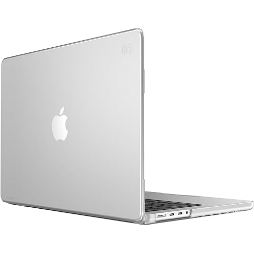 Speck SmartShell MacBook Pro Case for M3, M2, and M1 Models - 14 inch - Scratch Resistant Hardshell Case - Clear