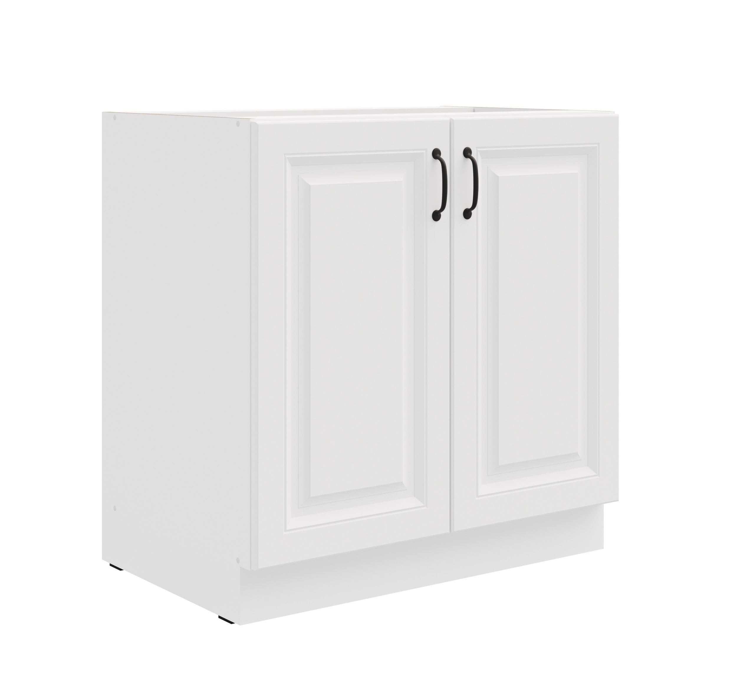 Kuechen-preisbombe Unterschrank 80 cm Stilo Weiss Küchenzeile Küchenblock Küche Einbauküche