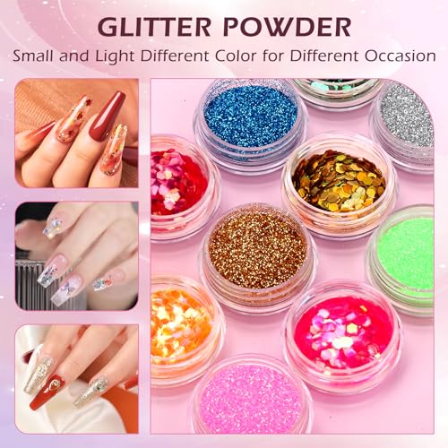 Mano práctica para uñas acrílicas con kit profesional miniatura 3