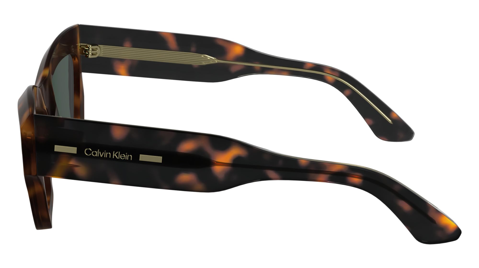 Calvin Klein Okulary przeciwsłoneczne damskie, Havana, Rozmiar uniwersalny