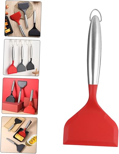 Miniatura 5 de BESTonZON 2 piezas de herramientas para panqueques con mango para tortitas de calor utensilios para el hogar tortilla antiadherente crema pala pala