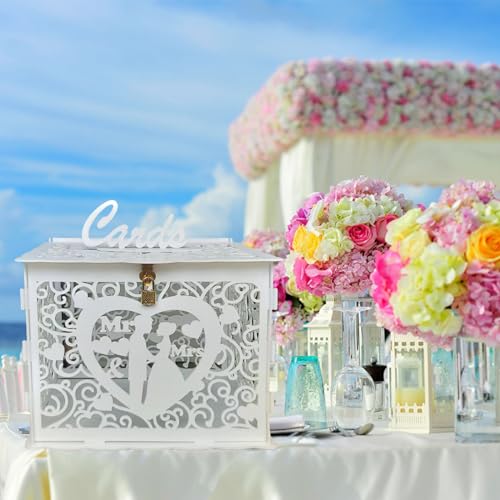 Intckwan Grande Scatola di Legno per Biglietti di