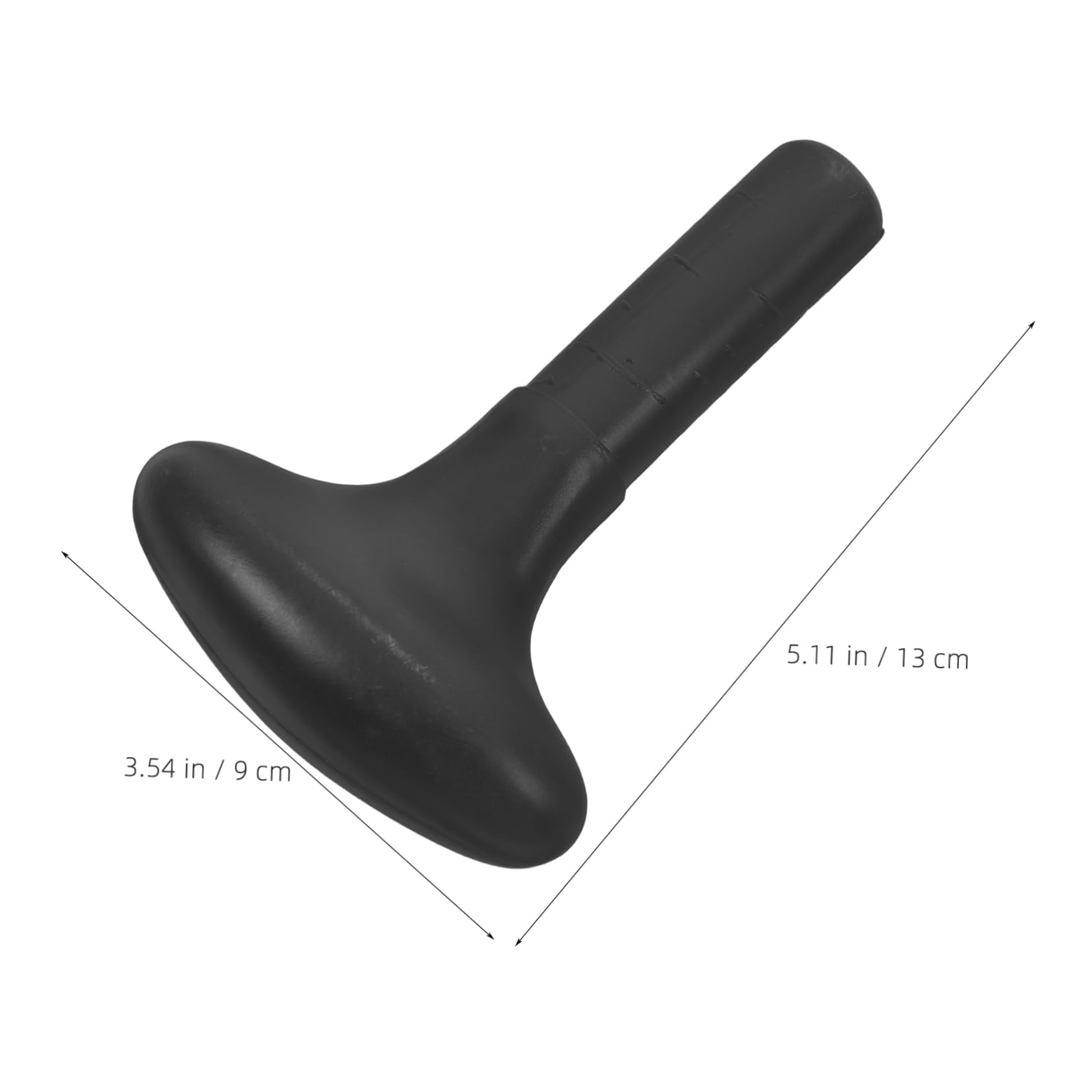 BESPORTBLE Adjustable PVC Paddle Grip Head for Kayak Straight Rod Paddle Handle Non-Slip Sports