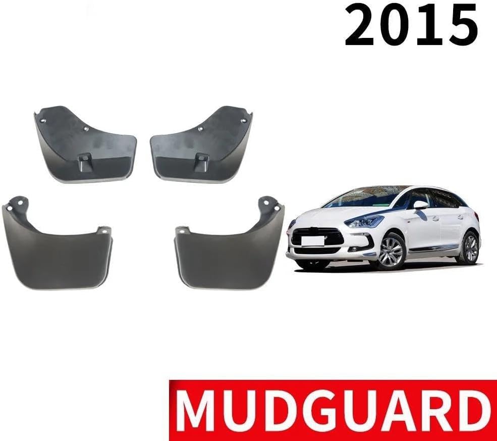 Auto Parts For Citroen DS5 2015 Car Tire Mudguard Mudflaps Front Rear Flares Splash Guards Cover Car Accessoie