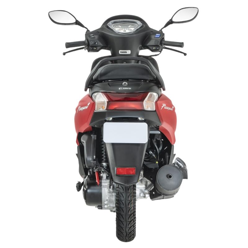 Image of Hero MotoCorp Pleasure+ 110 VX Drum Brake OBD2B MATTE RED Booking for Ex-Showroom Price