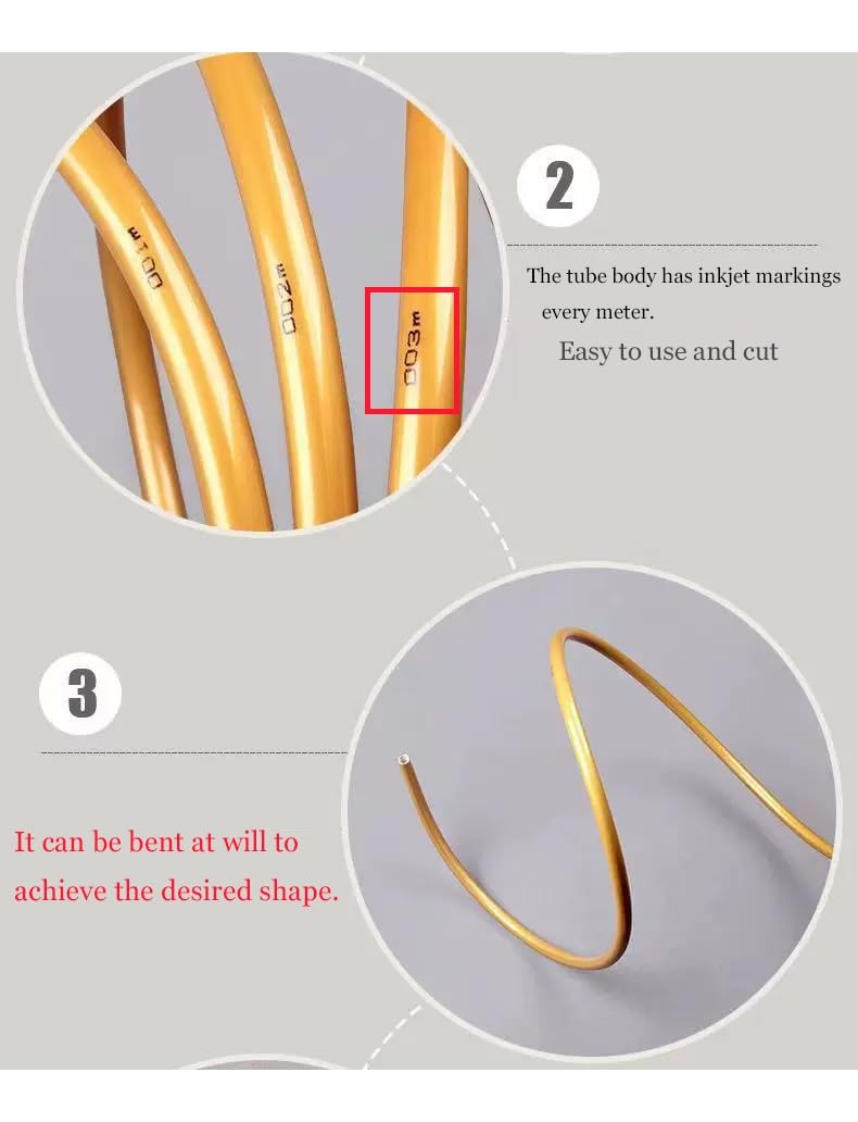 Tubo flessibile in PVC, diametro 16 mm, tubo pieghevole per decorazioni floreali, artigianato fai da te, archi di palloncini, oggetti di scena per cosplay, 40 m