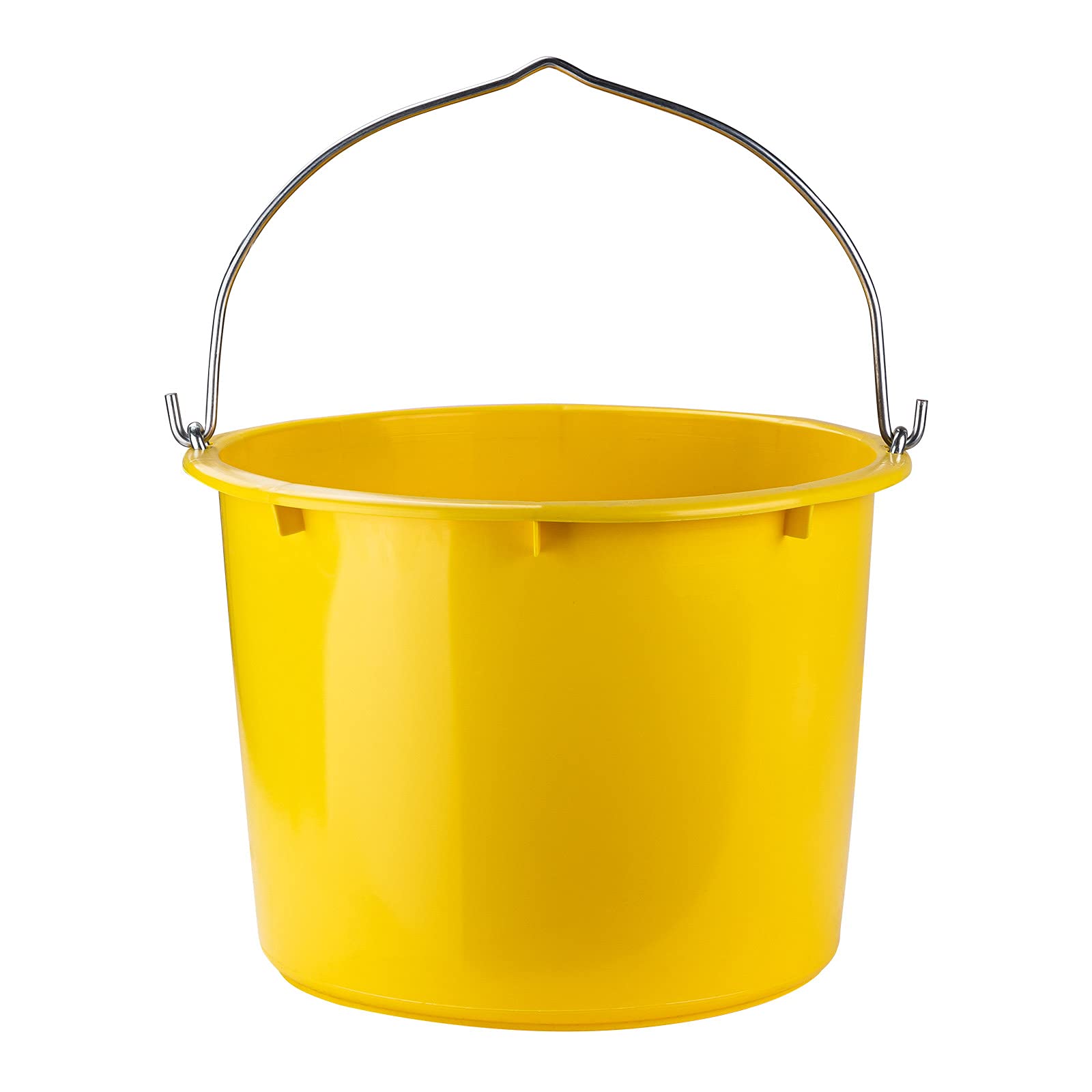 Baueimer 20 L , Kranbar, Rot, Mit Metallbügel, TÜV Geprüft