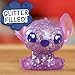 Disney Stitch Squish-a-Stitch Collectible Figures 3-Pack, 2-inch Mystery Glitter Figurines, Squishy Fidget Toys, Blind Box, Kids Toys for Ages 3 Up by Just Play