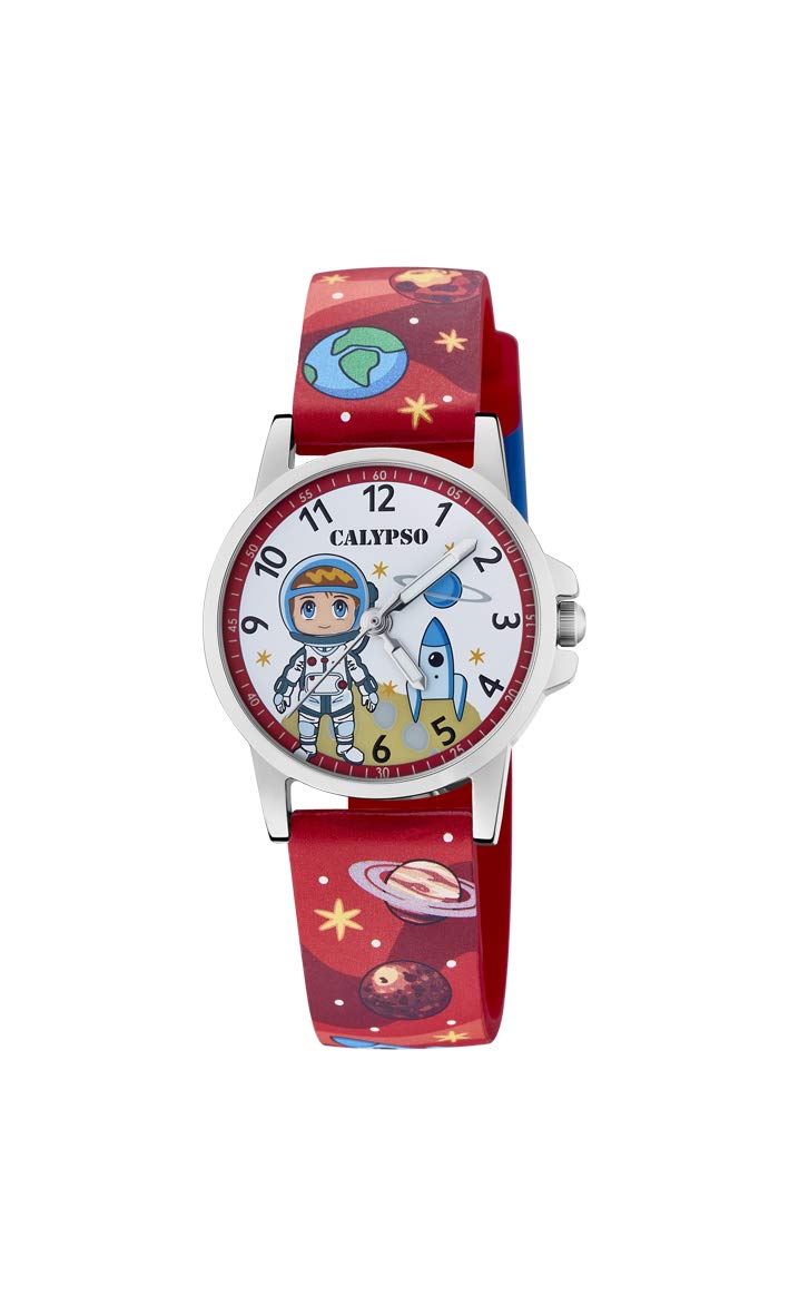 Relojes Calypso Rot Calypso Jungs Uhr K5790/4