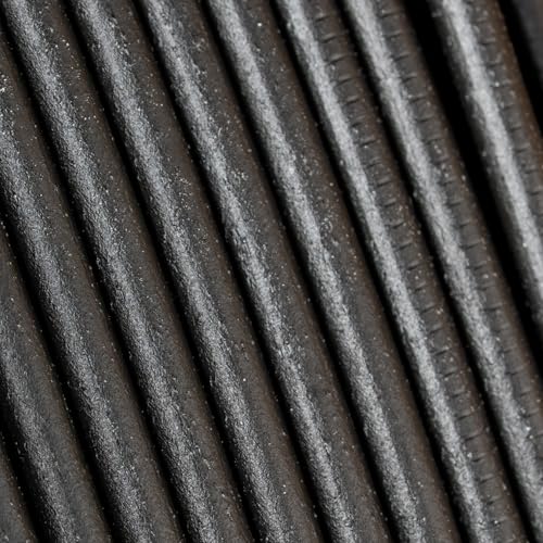 Image of Polymaker Panchroma Satin PLA Filament 1.75mm for 3D Printing, 1kg, Black | Neatly Wound, Semi-Matte PLA, Easy Print & Smooth Feeding, Compatible with Bambu Lab & Most 3D Printers