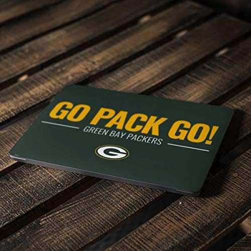 Skinit Decal Laptop Skin Compatible with MacBook Air 13in Retina (2018-2019) - Officially Licensed NFL Green Bay Packers Team Motto Design