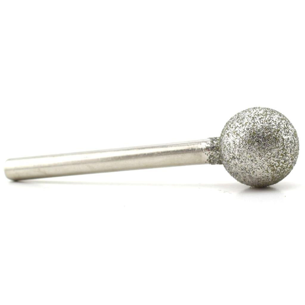 JINGLING 12mm 15/32 inch Spherical Head Diamond Grinding Bits Round Ball Bit Sphere Rotary Burr Grit 80 Stone Carving Tools 1/4" Shaft Attachment for Bosch, DeWalt, Makita — Amazon image 19