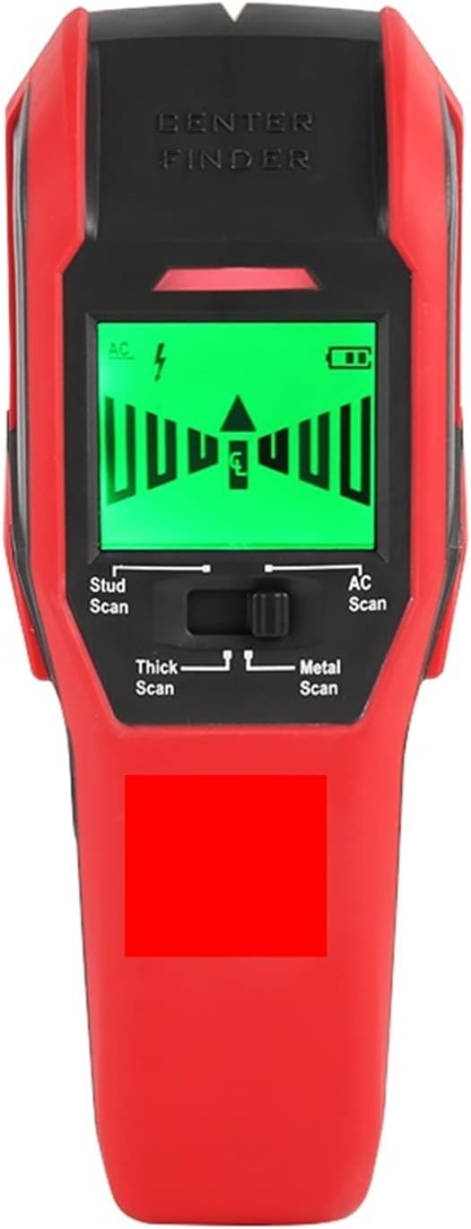 Stud Finder Wall Scanner, Wall Scanner Non-ferrous Metal Finder AC Voltage Cable Wood Detection Copper With Buzzer Indication,stud finder