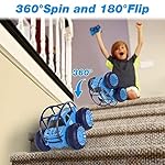 MaxTronic Amphibious Remote Control Car,Rechargeable RC Cars Toy 360° Flips Rotation Stunt Crawler 15KM/H 4WD All Terrain Outdoor Indoor Toy for Kids Boys Girls 3-12 - Image 2