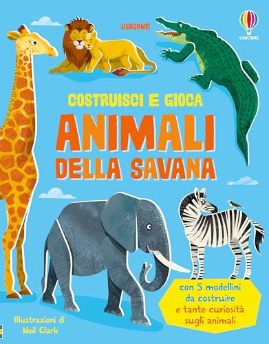 Costruisci e gioca - Animali della savana