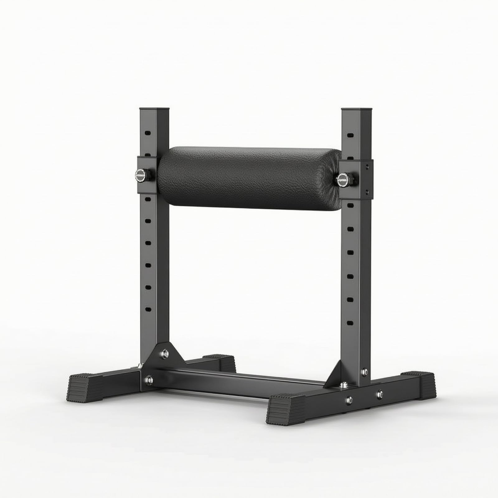 LOVIVER Verstellbarer Beintrainer Bulgarischer Split Squat Stand Rack Trainingsbank Halter mit 9- Höhenverstellung Und Komfortabler Rollenpolsterung aus Stahl PU Und Schaum für Beintraining Athletik