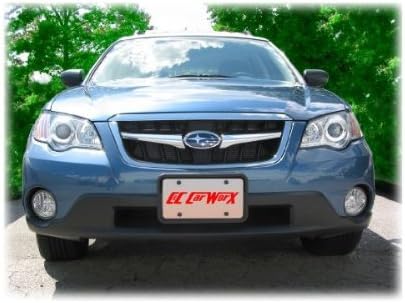 C&C Car Worx LW-08-FP Front License Plate Frame Bracket Mount Fits 2008-2009 Subaru Legacy Wagon