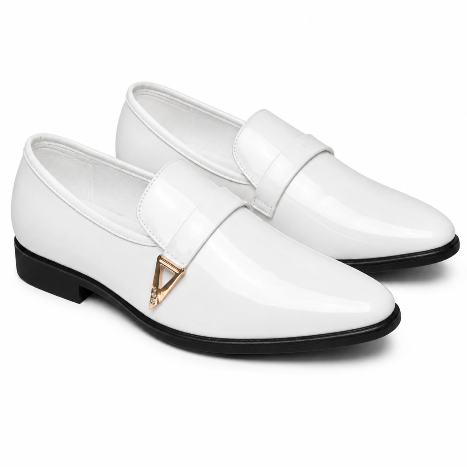 Hixingo Zapatos de Vestir Hombre Piel