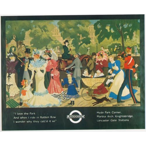 Impression giclée I Love the Park pour sublimer la décoration murale de votre salon moderne