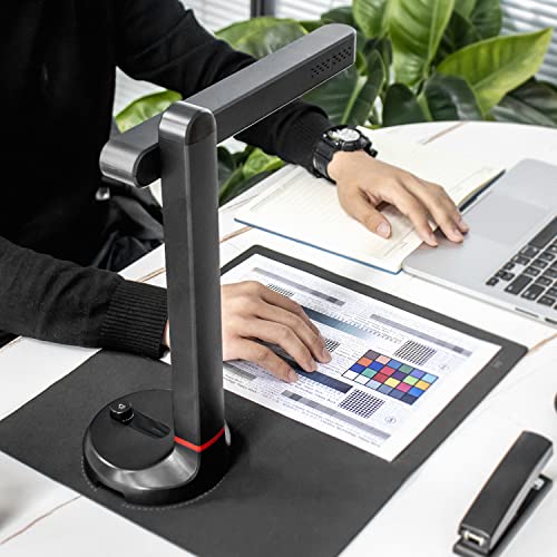 Image of NETUM Document Camera & Scanner, Book Scanner Capture Size A4, 8MP USB Document Camera with AutoFocus, Multi-Language OCR, Compatible with Windows (SD-2000NC)