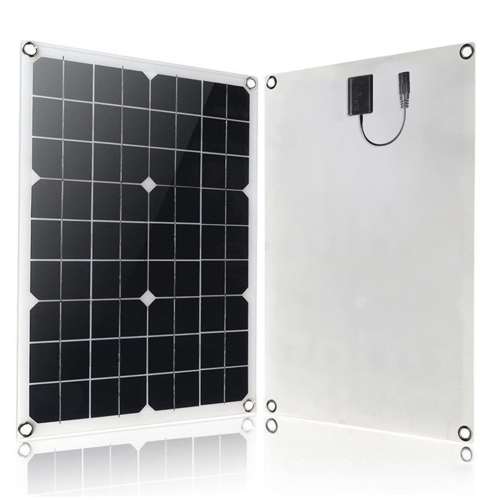 Pannello Solare Pannello Solare Monocristallino 20W Pannello Solare Pannello Solare Fotovoltaico Caricabatterie Esterno