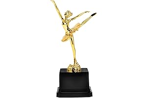 BESPORTBLE Ballet Trophies: Golden Trophies for Girls
