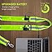 Todoxi LED Belt Reflective Sash for Walking at Night, High Visibility Adjustable Night Running Safety Gear Rechargeable LED Light Up Running Belt Reflective Gear for Runners Walkers Men Women