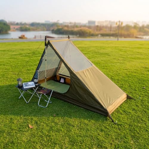 Top Lander Airy Solo Mesh Tent with 2 Openings Inner Tent for Tarp Waterproof Bathtub Floor for...