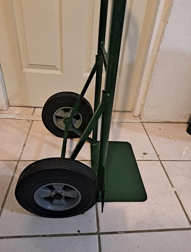 Miniatura 2 de Rocky Mountain Goods Rueda de goma sólida para carretilla de mano de 10 a 58 pulgadas, tamaño del eje, neumático de repuesto de goma sólida sin