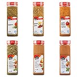 Club House, Quality Natural Herbs & Spices, Seasoning Pack, 6 Count