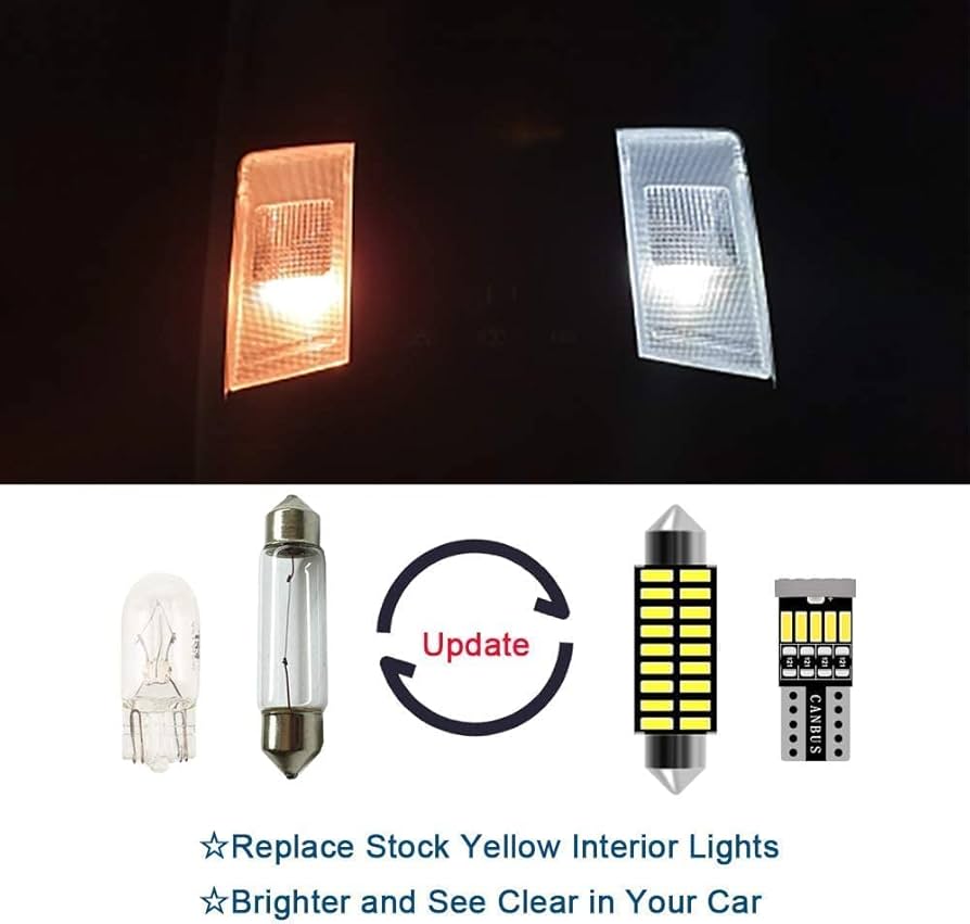 Amazon.com: AWALITED 20pcs Sequoia Interior LED Lights Kit