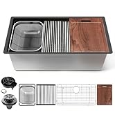 32 Inch Undermount Kitchen Sink - 32 x 19 x 9 Inch Kitchen Sinks