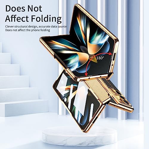 Housse Galaxy Z Fold 6 dorée protection premium intégrale 360