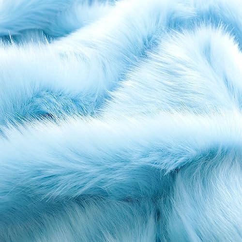 TOLKO 50cm Langhaaar Kunstfell Meterware kuschelig weiches Fellimitat mit 4cm Florhöhe...