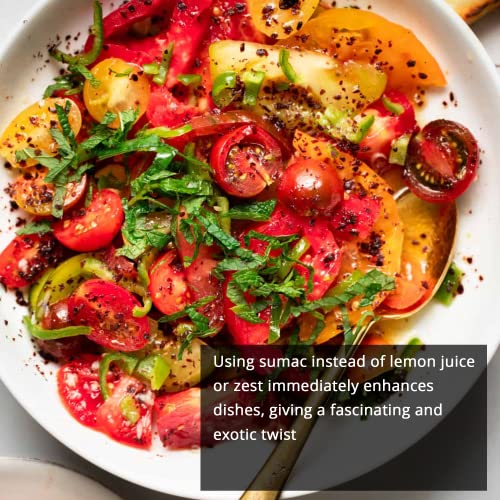 Ny Spice Shop Sumac Spice Granulated - Sumac Seasoning Granulated - Turkish Sumac - Sumac Spice Powder - Sumak Spice - Zumac Spice - Spice Sumac - Sumac Bulk – Cured Sumac - Sumac Spice Kosher 5 Pound #TOP3