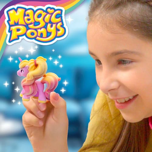 Craze Magic PONYS | Wunderschöne Ponys Spielzeug zu Sammeln, 18 Verschiedene Ponys Figuren zum Sammeln - Pferde Mädchen Geschenk und Jungen