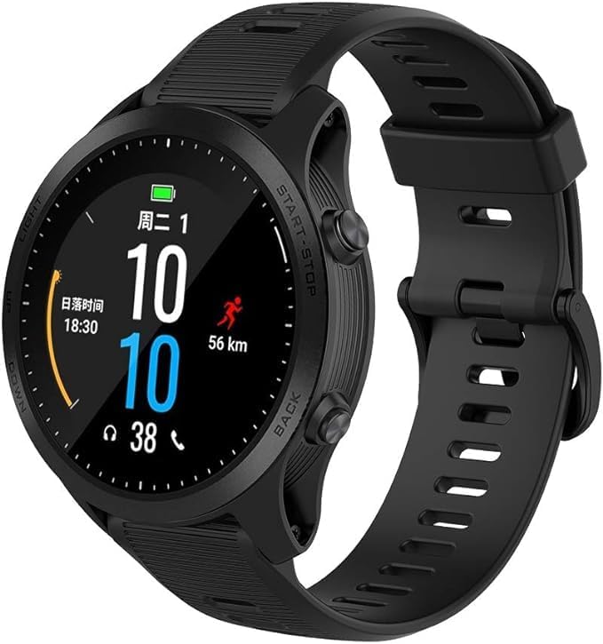 Waterproof Band Compatible with Garmin Forerunner 945 Watch Band and Garmin Forerunner 935 Watch Band