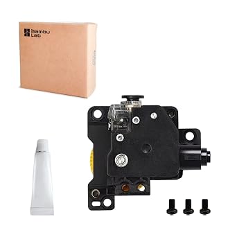 Bamboo Lab Original Extruder Unit Hardened Steel Finish Extruder Component Kit Bambu Lab P1P, P1S 3D Printer P1 Series