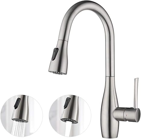 人気デザイナー Creaキッチン用水栓 ステンレス 節水 360 回転 エコハンドル 蛇口 台所 シャワー 整流 キッチン蛇口 引き出し式 シングルレバー混合水栓 住宅建材 設備 製品 Indonesiadevelopmentforum Com