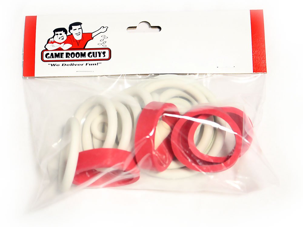 Game Room Guys Bally BMX Pinball White Rubber Ring Kit