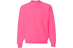 Jerzees Men's 562 Neon Crewneck Sweatshirt