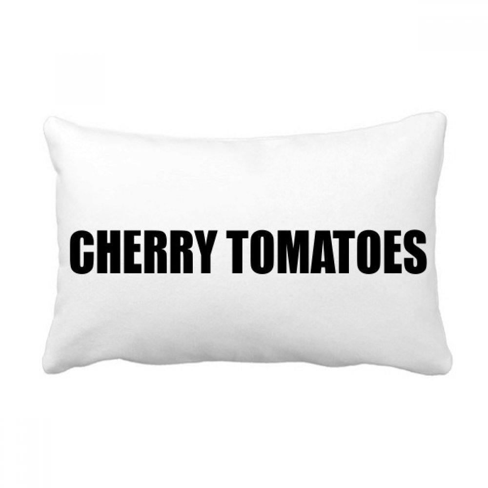 Coussin lombaire motif fruits multicolore 16x24 pouces pour déco intérieure