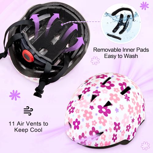 Image of Toddler Bike Helmet, Kids Helmets Baby Infant Bike Helmet for Kids Toddlers Boys Girls Age 1-3 /2-4 /3-5 /5-8 for Biking Scootering Skateboarding