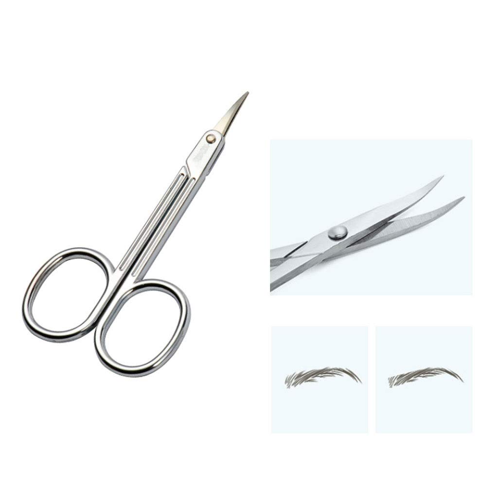 Juego de cortaúñas Clavo de plata del acero inoxidable de las podadoras adultos.Aquí de belleza cuidado de la herramienta Media podadoras de clavo de 5 pedazos herramienta de la manicura portátil Herr