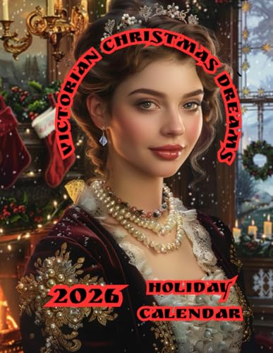 Victorian Christmas Dreams: 2026 Holiday Calendar | Elegant Vintage Scenes, Festive Victorian Art