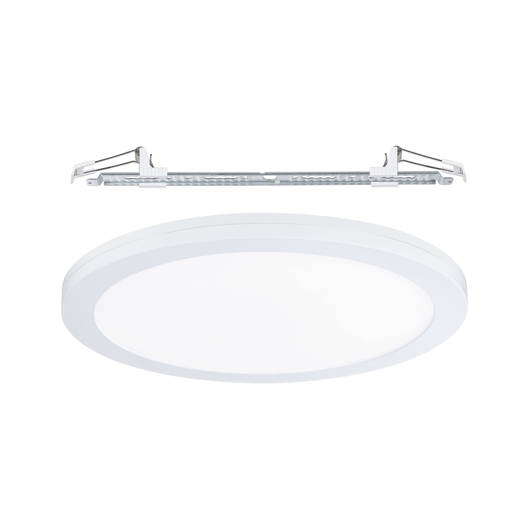 Paulmann 95390 Panel LED empotrable 2en1 Cover-it 330mm redondo incl. 1x22 W luz diurna blanco mate panel de luz plástico 4000 K