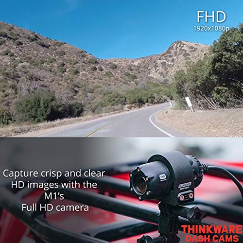 Thinkware M1 Motorbike Cam, 1080P Motorcycle Camera Dual Front and Rear Motorbike Dash Cam. Waterproof Motorcycle… - Image 3