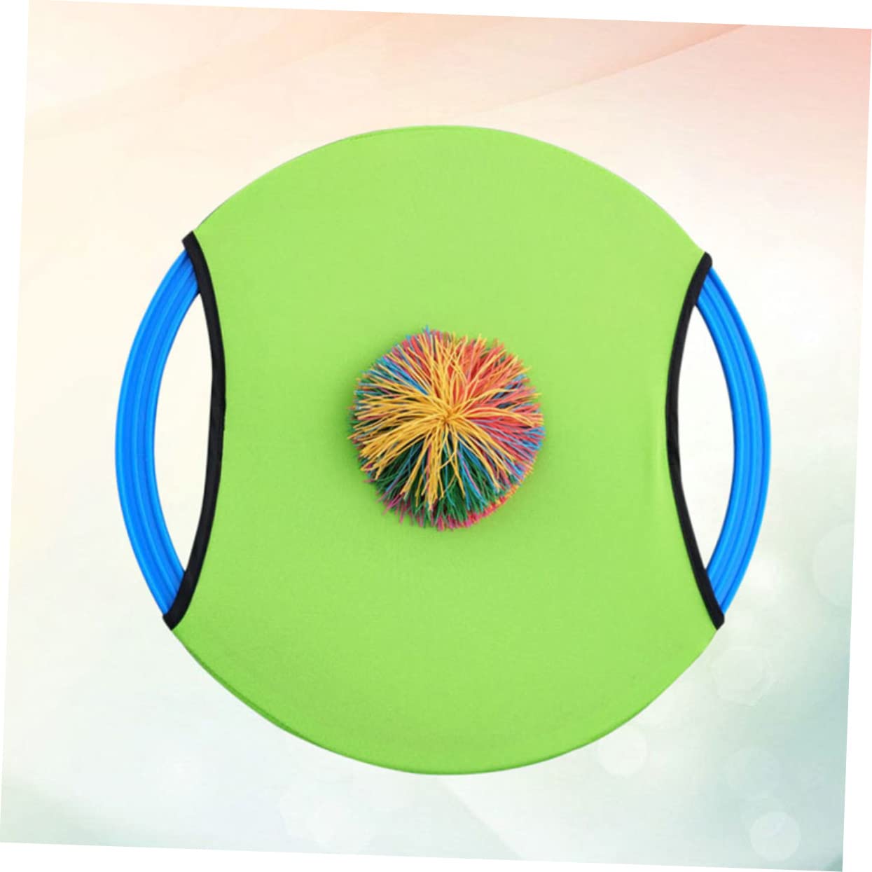 Trampoline Disque Volant pour Enfants 3 Pièces Jeu de Balle en Plein Air